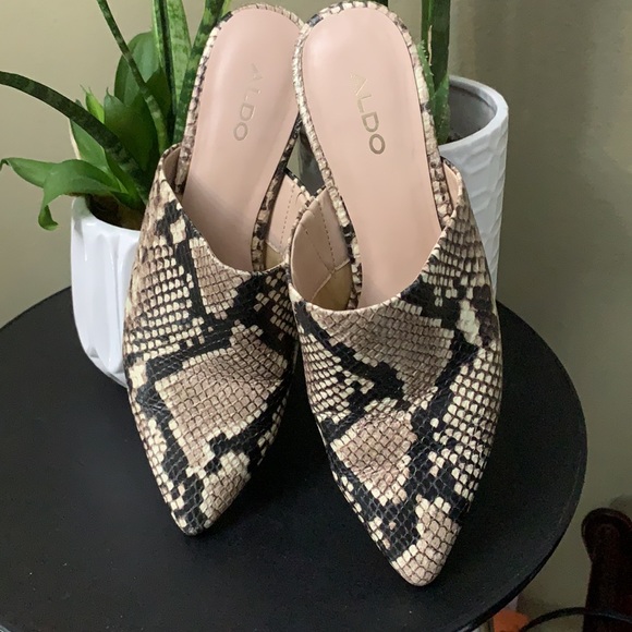 ALDO-   snake skin US-7/ UK-47.5 - Picture 4 of 4